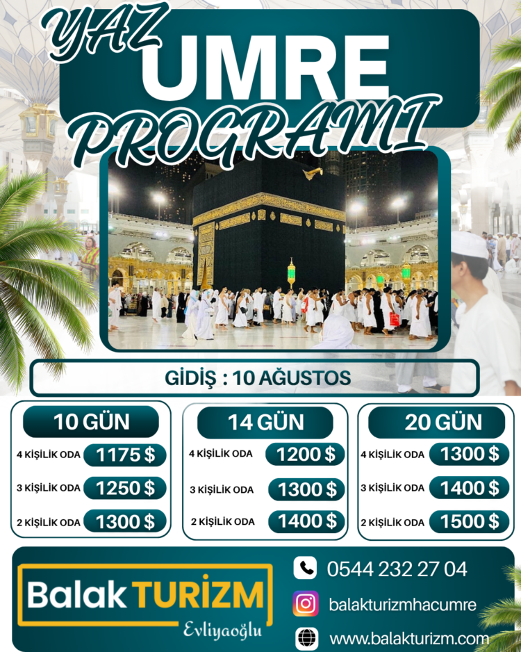 2025-206 Umre Programları