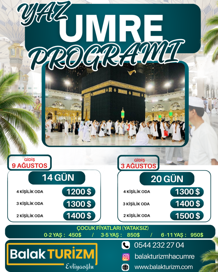 2026-2027 Umre Programları